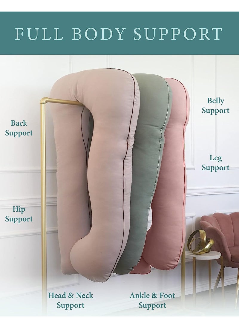 PharMeDoc U Shape Full Body Pillow - Jersey Cotton - Image 5