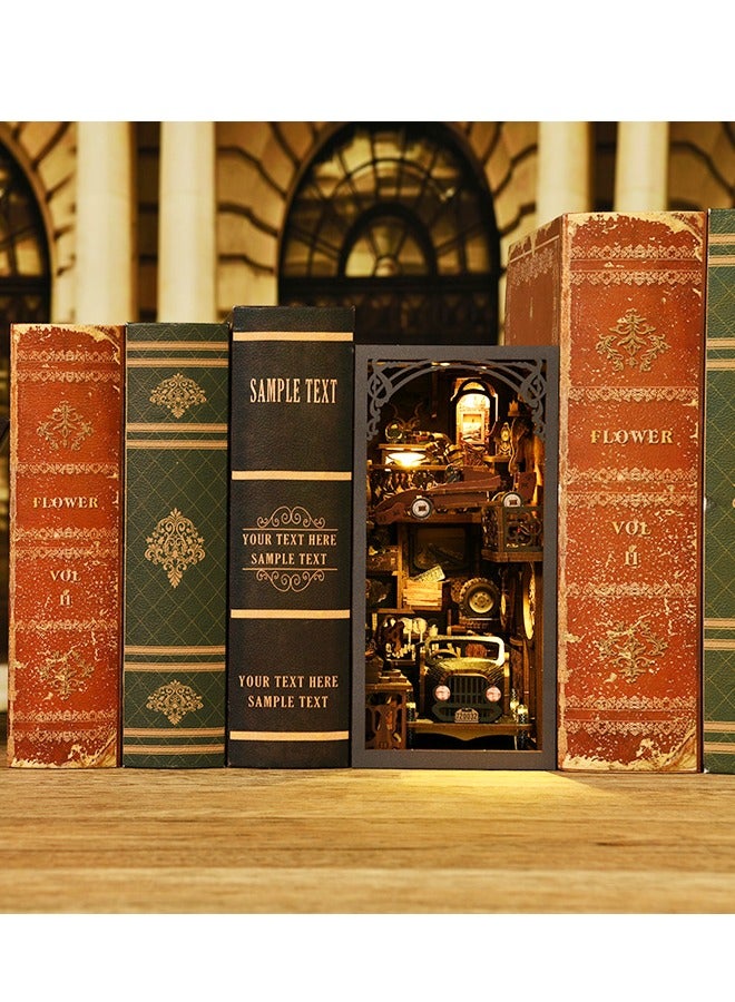 كتاب صغير أطقم صنعها بنفسك للبالغين والمراهقين، ألعاب سيارات نموذجية، زينة إضاءة ليلية ثلاثية الأبعاد، هدايا بناء النماذج (ألعاب سيارات)