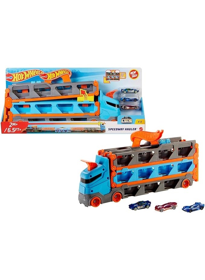 Hot Wheels Speedway Hauler Storage Carrier GVG37 - Image 1