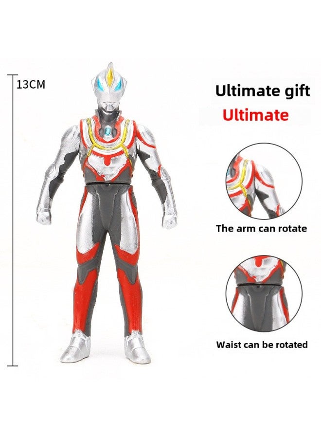 13CM Ultraman Soft Plastic Tiga Style Maltos Galaxy Zero Tiga Superman Children's Hot Toys Wholesale-Color:58, The Ultimate Jide - Image 1