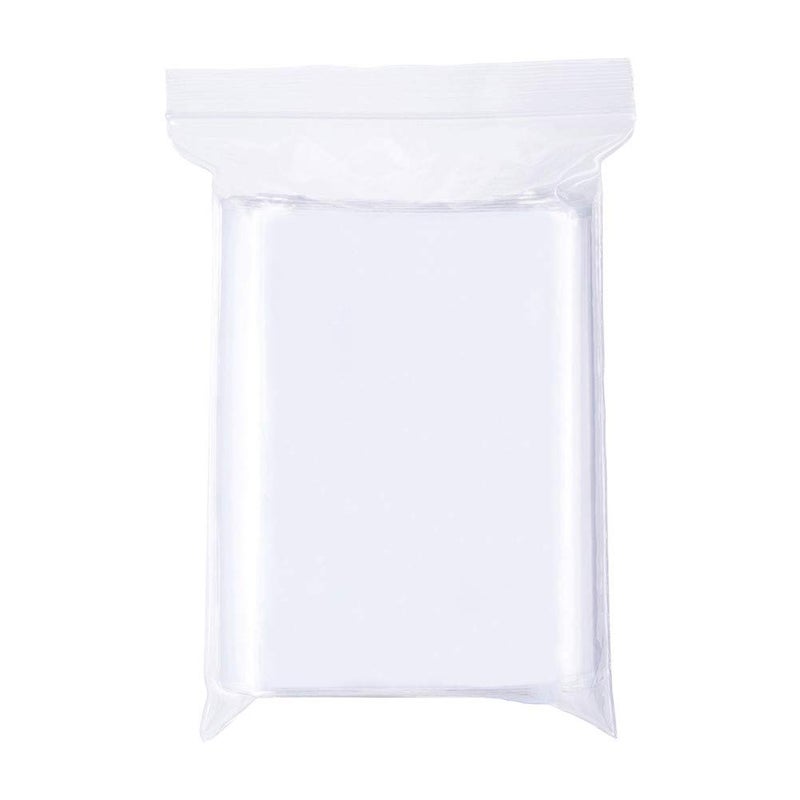 Benecreat 100Pcs Large Size Thickening Design Plastic Resealable Grip Seal Bags For Storing Nut, Candy, Jewelry (10 X 15Cm, Single Layer Thickness: 0.075Mm) - Image 1