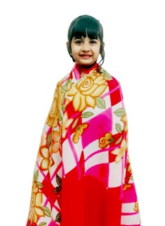 VAS COLLECTIONS VAS COLLECTIONS All Season Miltipurpose Polar Fleece Blanket Combo Assorted Multicolour Lightweight Blanket Set of 2 60x90 inches Coffee  - Image 2