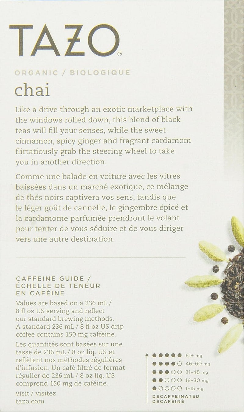 Tazo Organic Chai Black Tea - Image 4