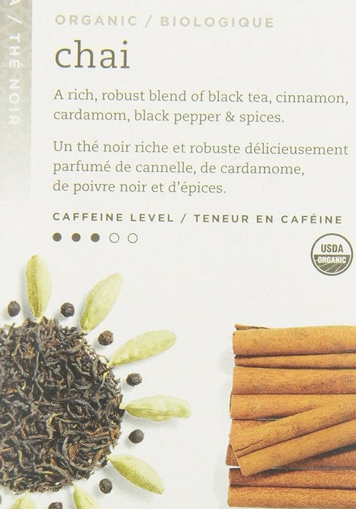 Tazo Organic Chai Black Tea - Image 1