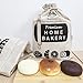 Mamiro Mamiro Bread Bags for Homemade Bread - 2 Pack Eco-Friendly Lining, XL Reusable Linen Bread Bag for Fresh & Soft  - Image 2