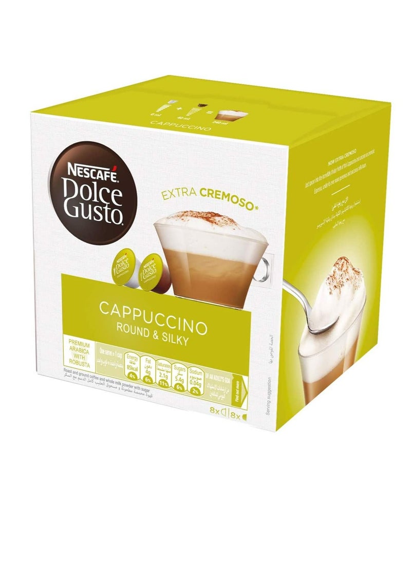 nescafe_dolce_gusto - كبسولات قهوة نسكافيه دولتشي غوستو كابتشينو (48 كبسولة ، 24 كوب) - Image 1