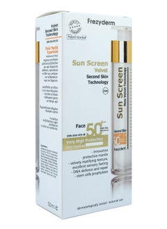 Frezyderm Frezyderm Spf50+ Velvet Face Sunscreen 50Ml 