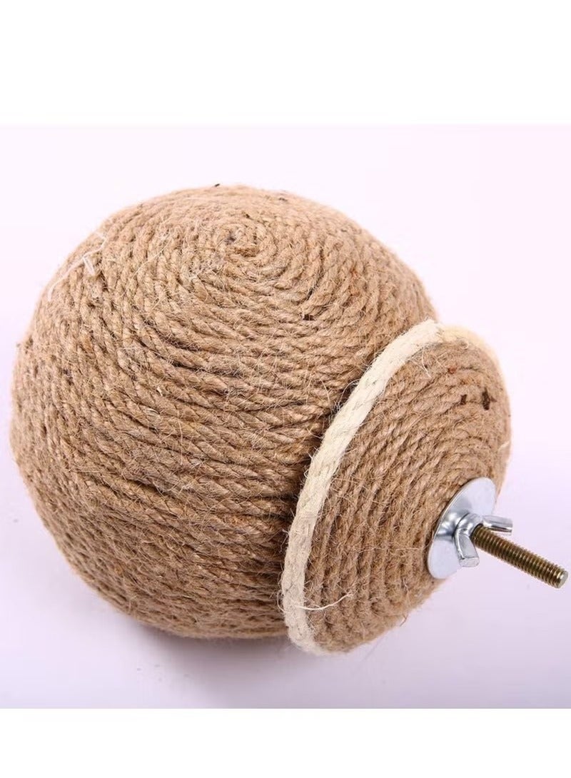 Generic Straw Bird Nest Reusable Grass Woven Parakeet Breeding Cave Parrot Hatching House for Rabbit Bunny Dove Canary or Cockatiel  - Image 2