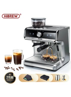 HiBREW Professional Coffee Maker H7 With a Grinder From HIBREW Barista 20 Bar Inclusive With All Accessories  - Image 1