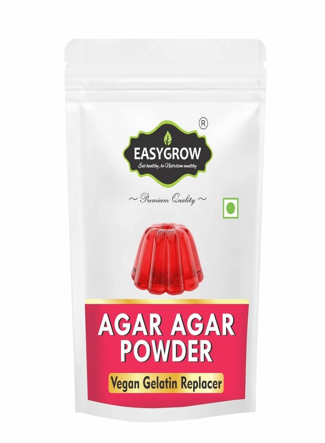 Easygrow Agar Agar Powder 10 gm | China Grass Powder | Perfect for Desserts, Cakes, Puddings & Jelly | Vegetarian Gelatin Alternative, Plant-Based - Image 1