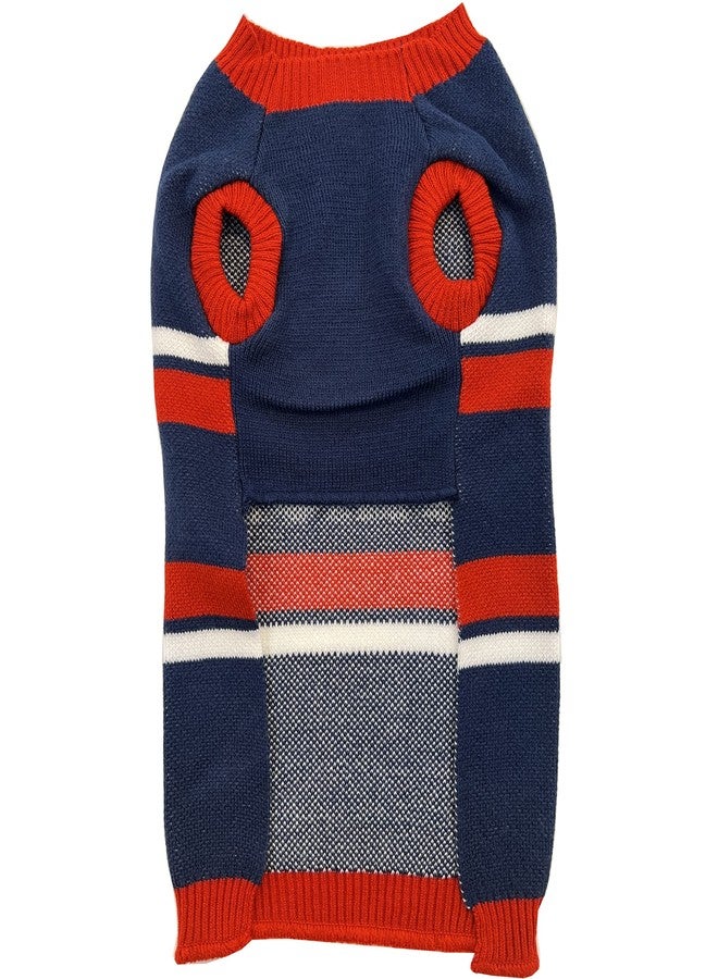 Pets First NFL New England Patriots Dog Sweater, Size Extra Small. Warm and Cozy Knit Sweater with NFL Team Logo, Best Puppy Sweater for Large and Small Dogs - Image 2