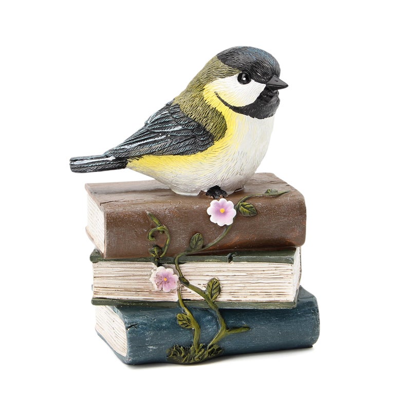 Smadeer Bird Statue for Garden Decorations,Garden Sculptures & Statues,Animal Bird Figurine for Indoor Outdoor Backyard Yard Porch Patio Lawn Outside Home Shelf Decor Accent,Bird Ornament - Image 1