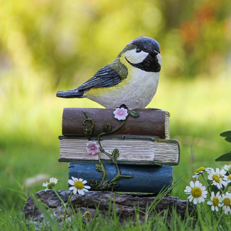 Smadeer Bird Statue for Garden Decorations,Garden Sculptures & Statues,Animal Bird Figurine for Indoor Outdoor Backyard Yard Porch Patio Lawn Outside Home Shelf Decor Accent,Bird Ornament - Image 5