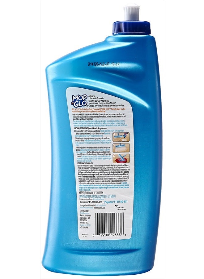 Mop & Glo Multi-Surface Floor Cleaner, 32 oz - Image 2