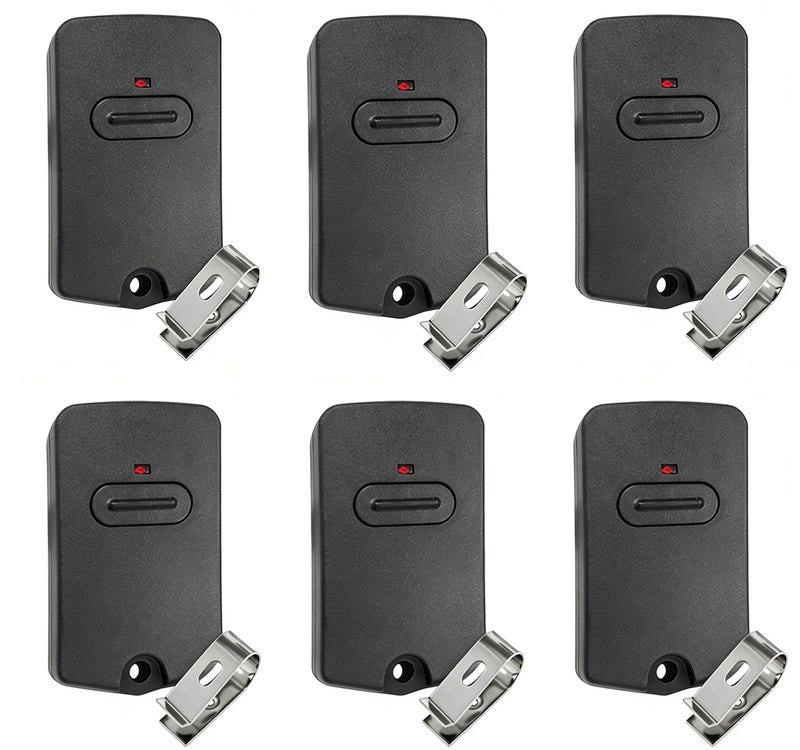 Cooouds RB741 for Mighty Mule Gate Opener Remote, 318MHZ Gate Remote Control for GTO Gate Openers, 9 Dip FM135 Gate Transmitter for MM371W MM572W etc. Gate Clicker Garage Door Entry Controller (6 Pack) - Image 1