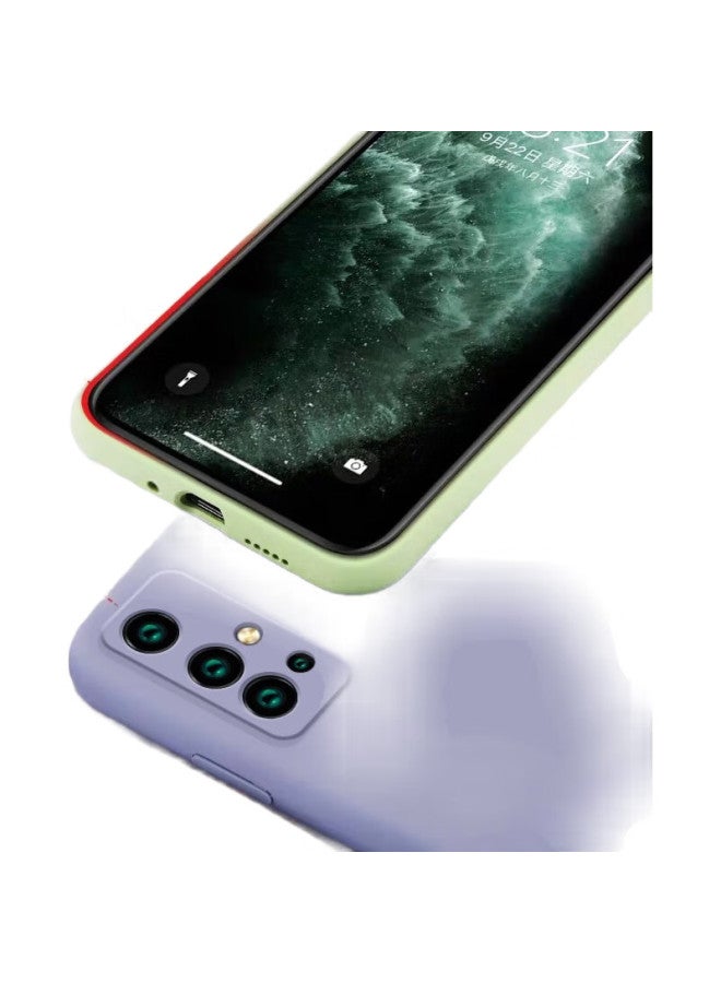 Keklle Phone Case For Honor 30S, Honor 30S 5G Protective Cover, Upgraded Full Lens Protection Liquid Silicone Case, Skin-Like Ultra-Thin Wear-Resistant Shockproof Soft Case, Black - Image 1