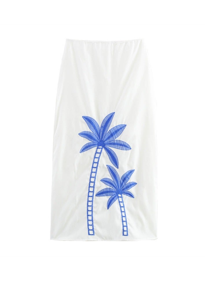 Shougu New Women's Shirt Style Top And Skirt Set  - Image 3