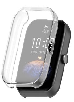 For Huami Amazfit Bip 3 And Bip3 Pro Screen Protector Plating Tpu Scratch Resistant Full Shell Frame Protective Cover Shell