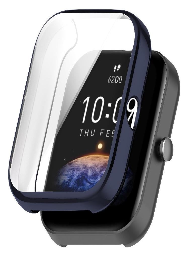 Eckek - For Huami Amazfit Bip 3 And Bip3 Pro Screen Protector Plating Tpu Scratch Resistant Full Shell Frame Protective Cover Shell - Image 1