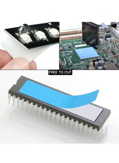 Excefore Thermal Adhesive Tape, High Performance Double Side Thermally Conductive Tape Apply, Double Side Cooling Heatsink Pad Apply to LED LED Strips, for Heat Sink, PC CPU,GPU, 25 x 0.1cm  - Image 4