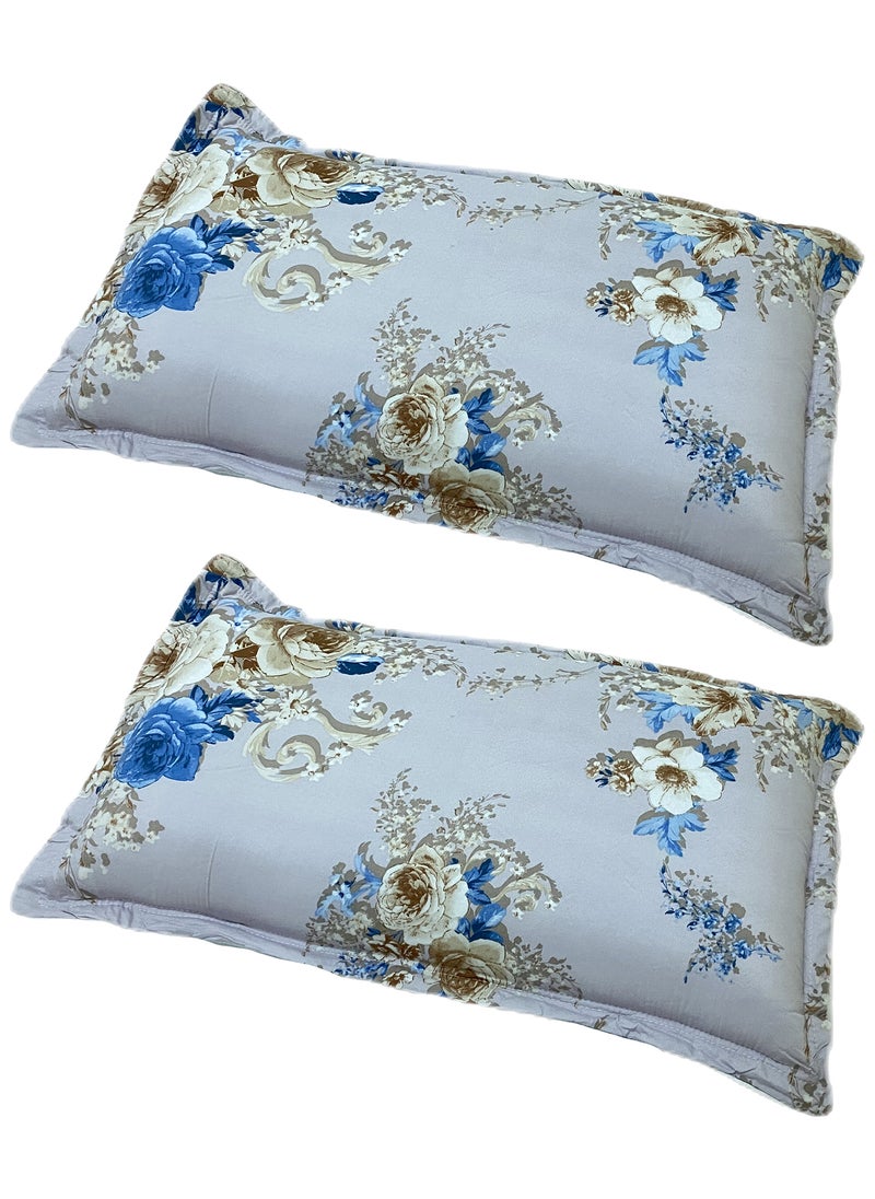 Sleep night Floral 2 Piece Pillow Case Set 50x75cm  - Image 1