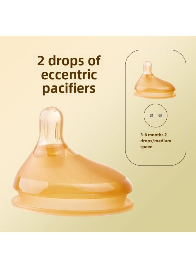 Youkebei 160ML Glass Baby Bottle Patented Anti-Colic Tube High Borosilicate Breast-Like Nipple BPA-Free - Image 4