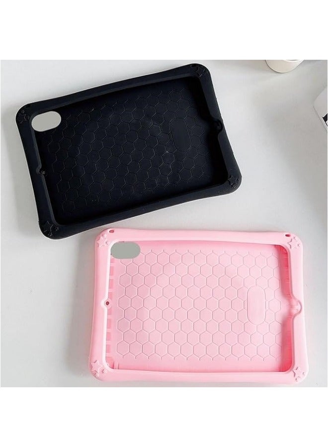 General Case Compatible with Honor Pad X9 Tablet 11.5 Inch 2023 Cover, Cute Cat Kids Case with 360° Rotating Handle Kickstand Shockproof Rugged Heavy Duty Kids Tablet Cover  - Image 5