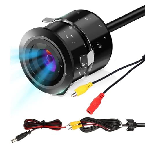 Wagzo AHD 1080P Car Reverse Camera|170° Wide Angle|IP68 Waterproof| Night-Vision Compatible with Car Android Monitors, Universal for All Cars, Bus & Truck - Image 1
