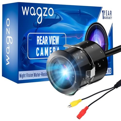 Wagzo AHD 1080P Car Reverse Camera|170° Wide Angle|IP68 Waterproof| Night-Vision Compatible with Car Android Monitors, Universal for All Cars, Bus & Truck - Image 2