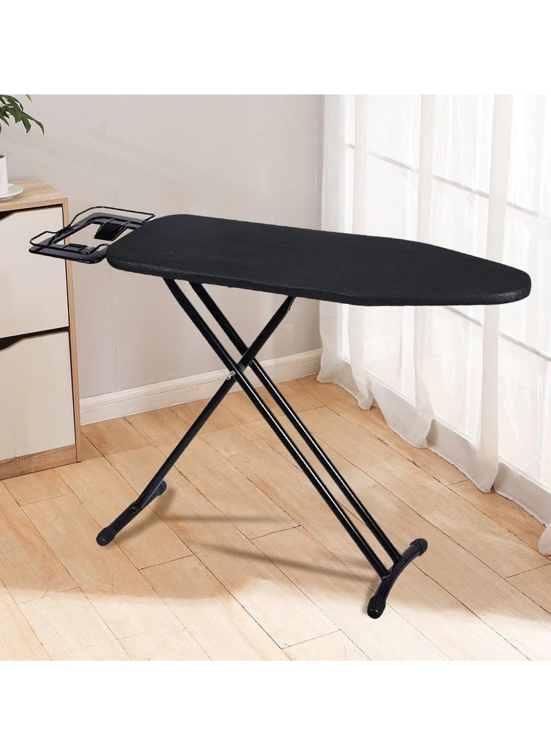 INFLUX 13"x38" Large Foldable Ironing Board with Adjustable Steam Iron Stand and Durable Heat-Resistant Cover–Perfect for Compact Storage, and Efficient Ironing  - Image 2