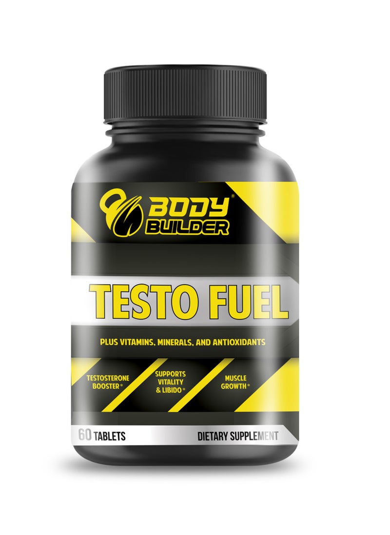 Body Builder Body Builder Testo Fuel, 60 Tablets  - Image 2