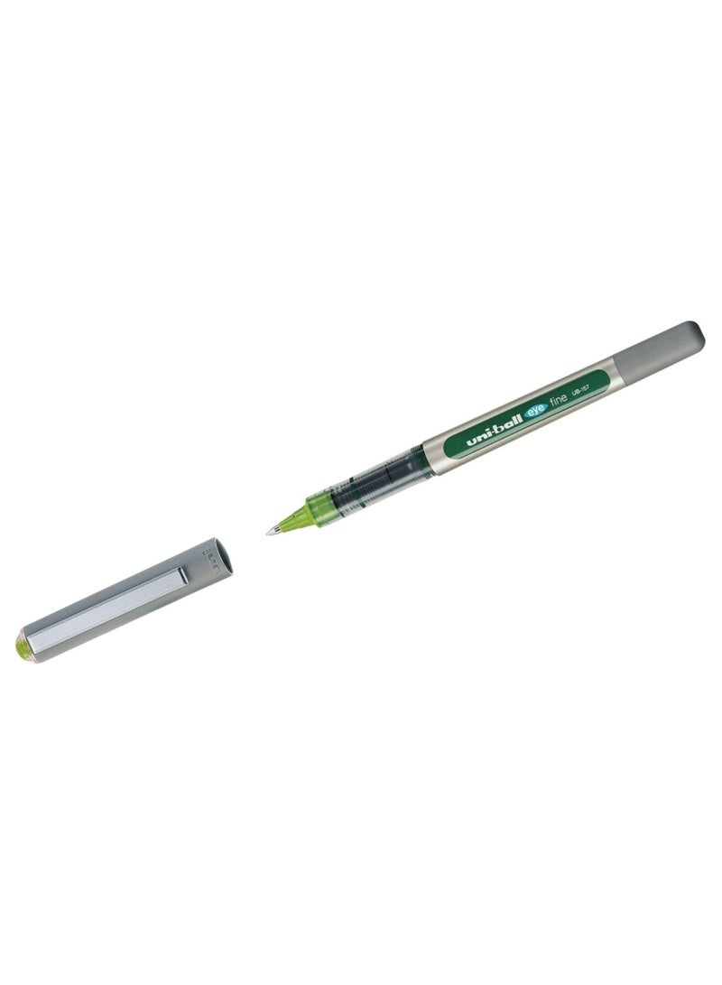 Uniball Eye Fine Rollerball Pen  Green