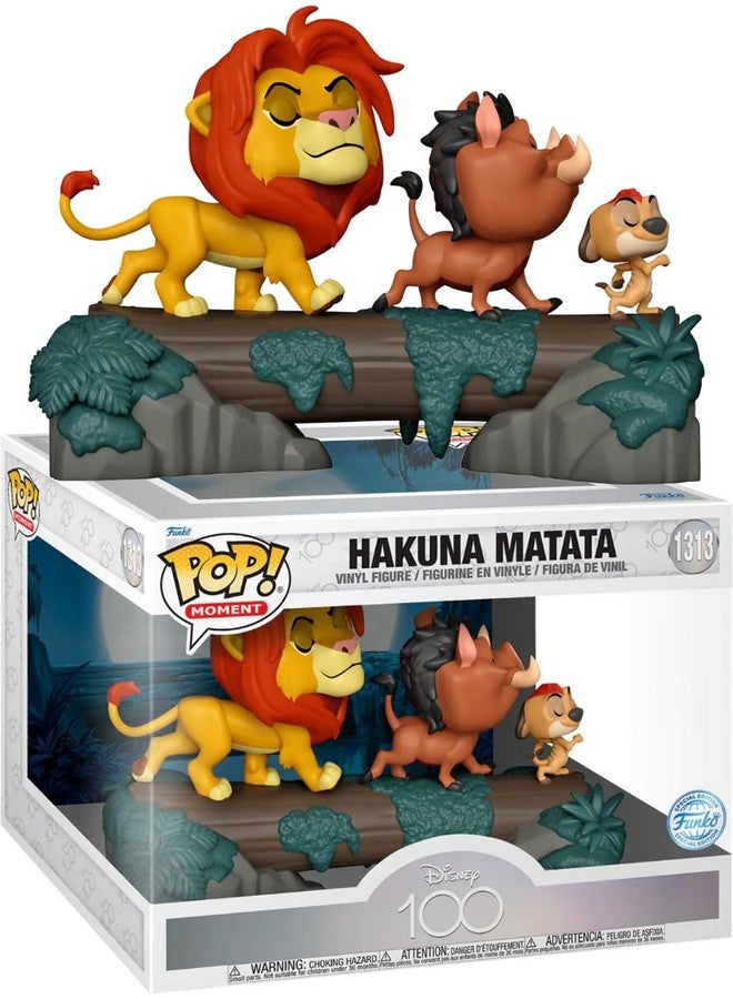 Funko Funko Pop Hakuna Matata Disney 100 Special Edition No.1313 Hakuna Matata Character Disney 100th Anniversary Pop on Vinyl  - Image 2