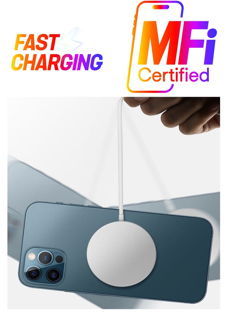 Professional Magnetic Fast Electric Wireless Charger For Apple iPhone 12 Pro Max  - Image 1