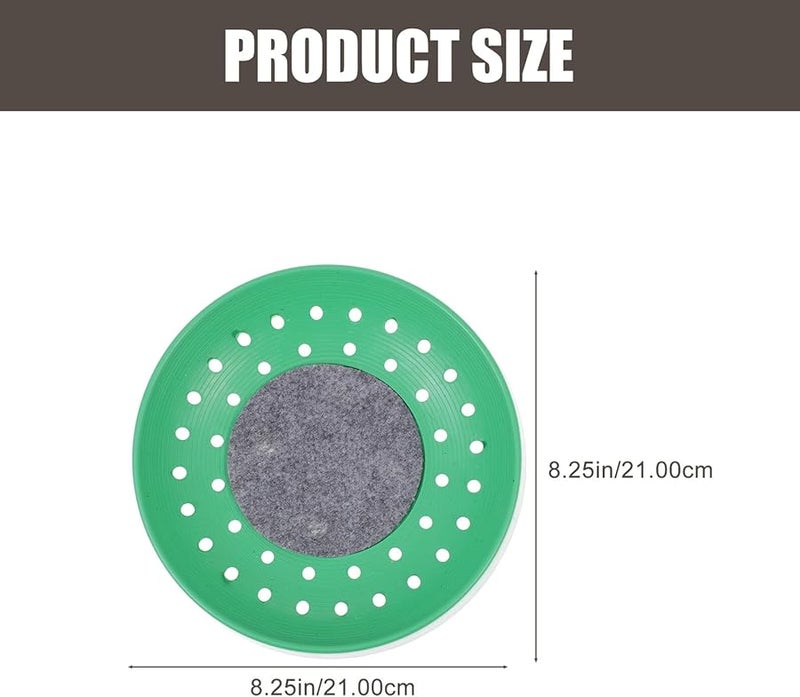 3 قطع من أوعية عش الحمام البلاستيكية خفيفة الوزن لتزويد تربية الطيور لوضع البيض - Image 3