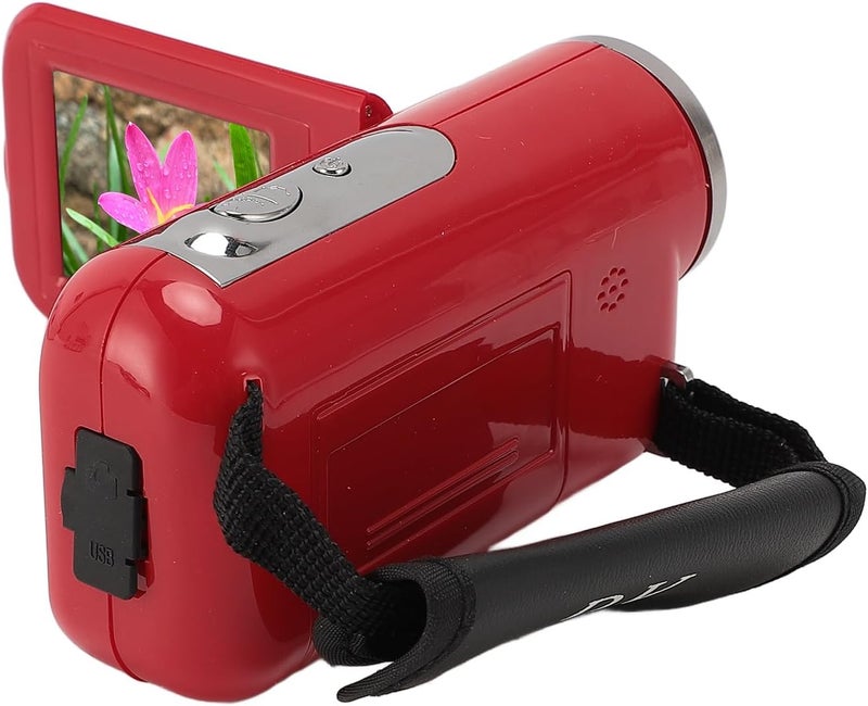 1080P HD 16MP Digital Camcorder with 16X Zoom and 2" Screen, Portable and Compact - Ideal for Recording Travel, Weddings and Family Moments (16 GB) - Image 2