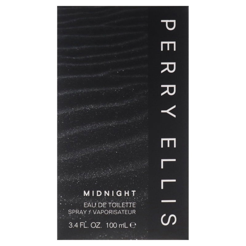 Perry Ellis Midnight Eau De Toilette Spray for Men - Mens Cologne, Long Lasting Perfume, EDT, Fragrance with Notes of Warm Woods, Cinnamon & Amber - 3.4 fl oz (100 mL) - Image 5