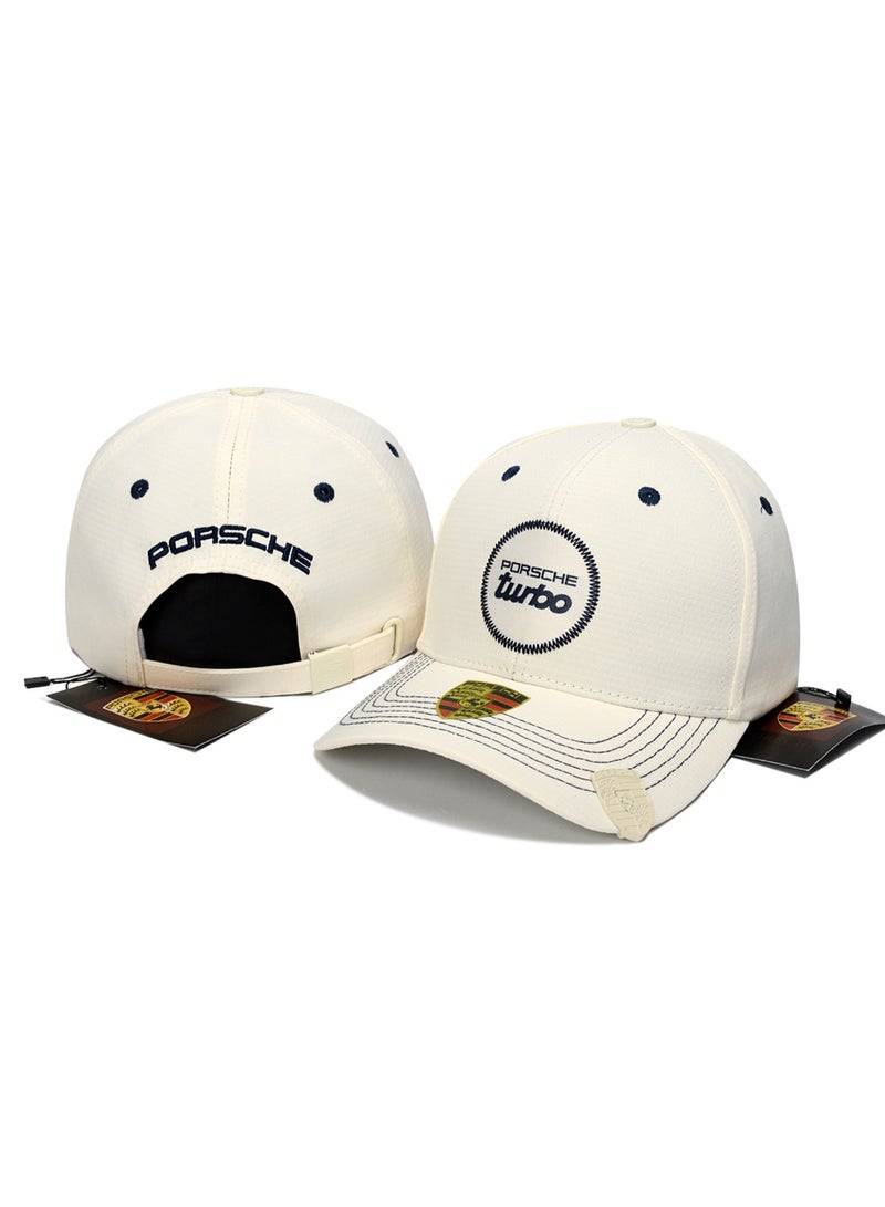 Porsche Turbo Cream Baseball Cap
