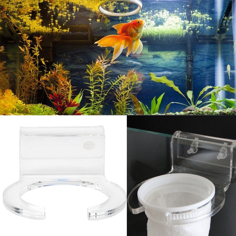 Bubble Magus Filter Sock Holder High Quality Acrylic For 4 Inch 7 Inch Filter Socks - Sturdy Durable Aquarium Filter Holder For 5mm-15mm Glass Thickness - Image 3