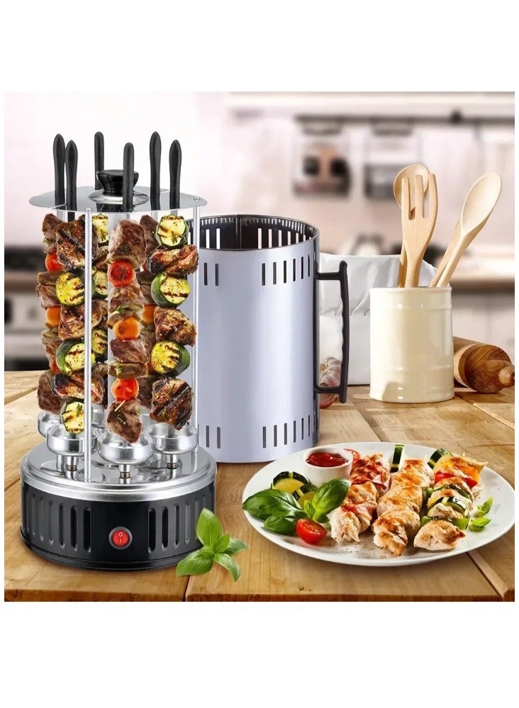 Automatic Rotating Vertical Grill, Smokeless Barbecue, Barbecue Kebab Rotating Machine, Rotisserie Roast, Mutton Skewer Oven  - Image 3