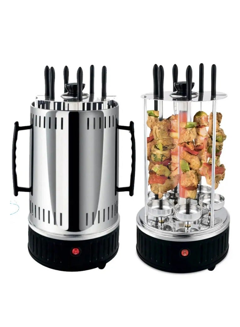 Automatic Rotating Vertical Grill, Smokeless Barbecue, Barbecue Kebab Rotating Machine, Rotisserie Roast, Mutton Skewer Oven  - Image 1