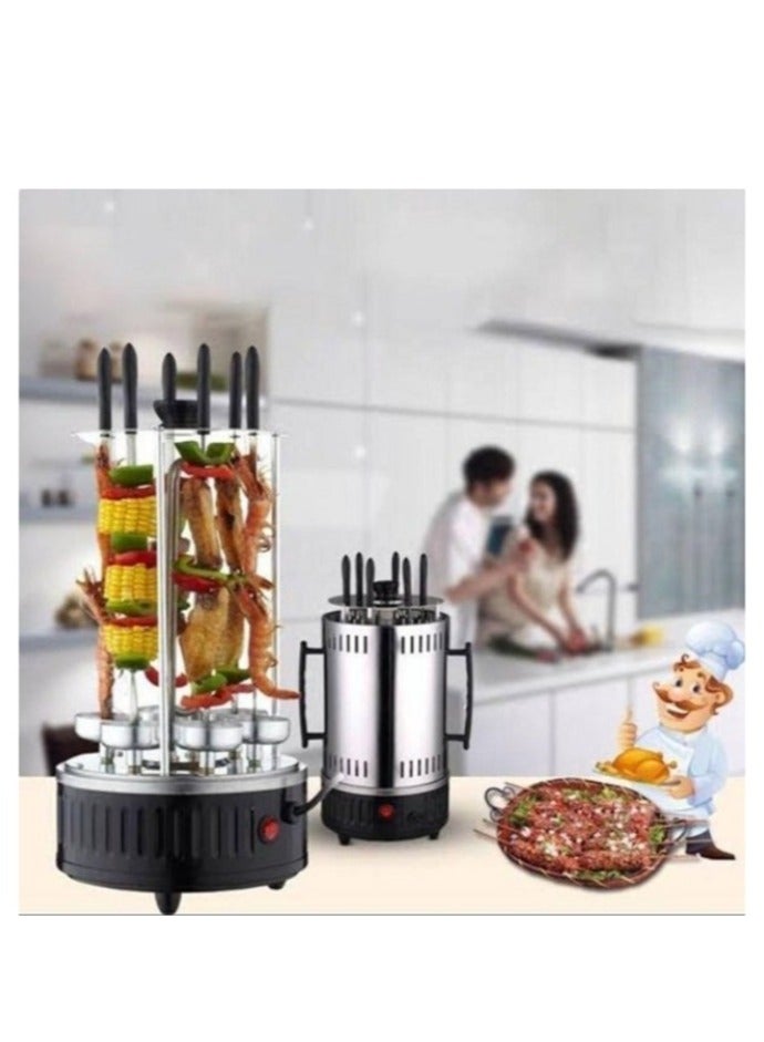 Automatic Rotating Vertical Grill, Smokeless Barbecue, Barbecue Kebab Rotating Machine, Rotisserie Roast, Mutton Skewer Oven  - Image 5