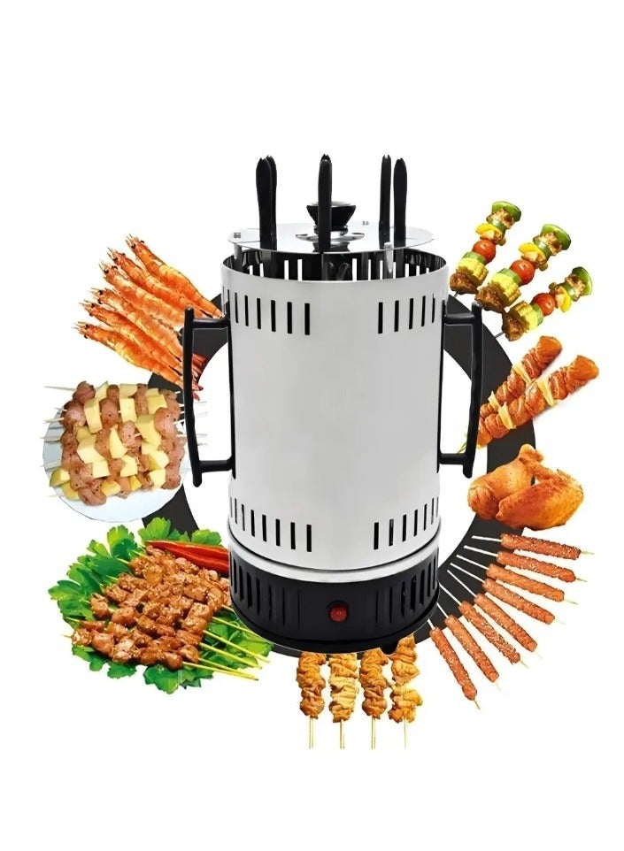 Automatic Rotating Vertical Grill, Smokeless Barbecue, Barbecue Kebab Rotating Machine, Rotisserie Roast, Mutton Skewer Oven  - Image 4
