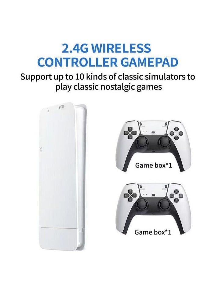 M15 HD Retro Home 4K TV Game Console Arcade Double For PS5 2.4G Wireless Controller