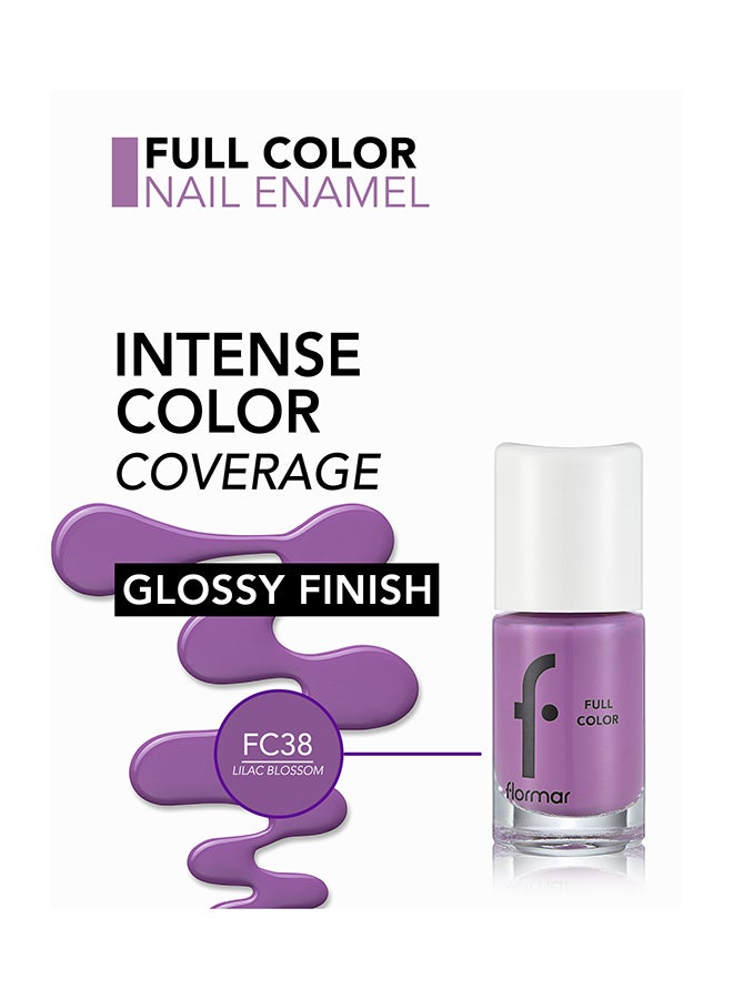 flormar Full Color Nail Enamel FC38 Lilac Blossom - Image 4