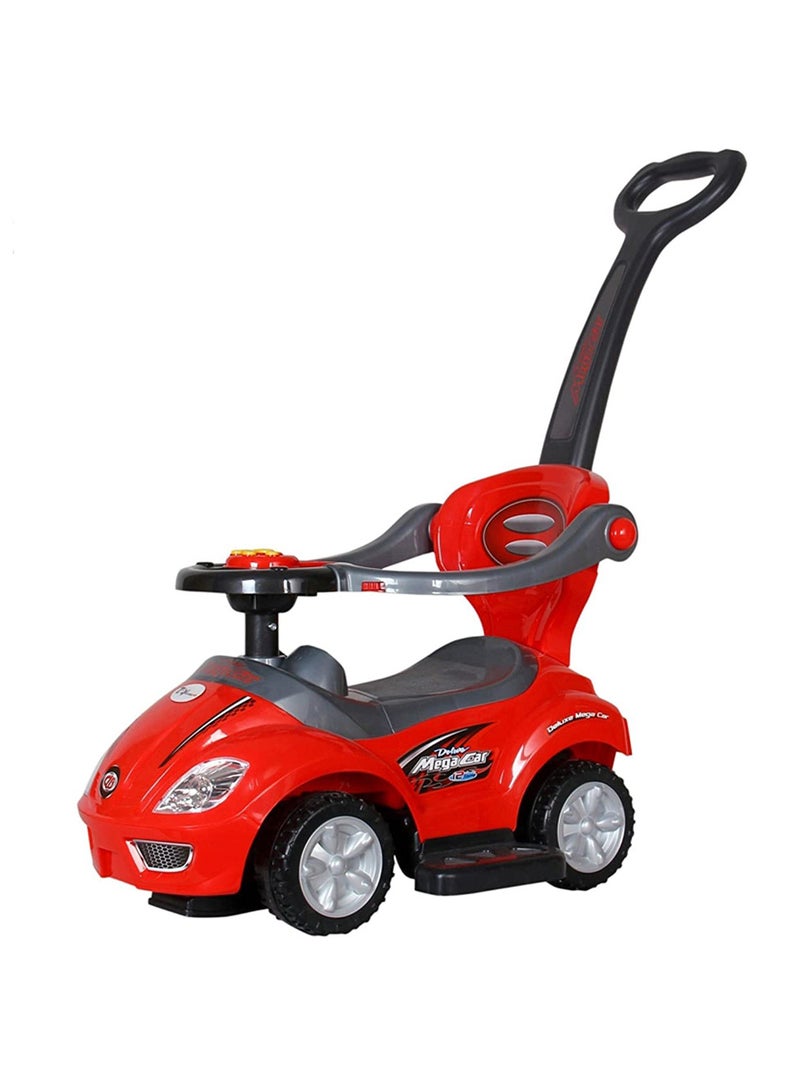 Amsham Toys Mega Pusher Rideon Car - Red - Image 1
