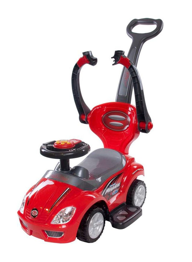 Amsham Toys Mega Pusher Rideon Car - Red - Image 2