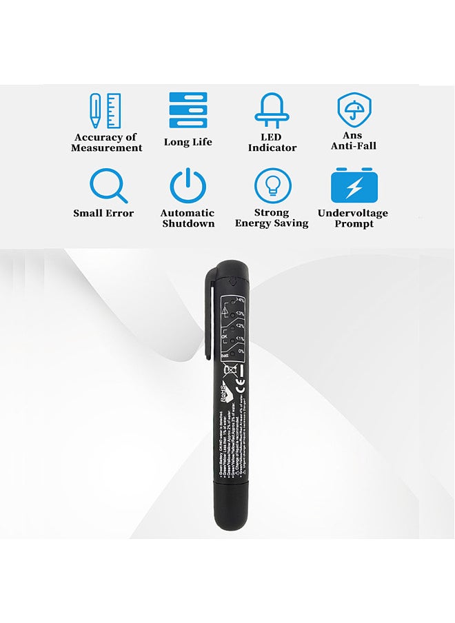 Generic Portable Auto Brake Fluid Tester Car BrakeLiquid Digital Test Pen Accurate Oil Quality Check Pen Brake Oil Detector  - Image 2
