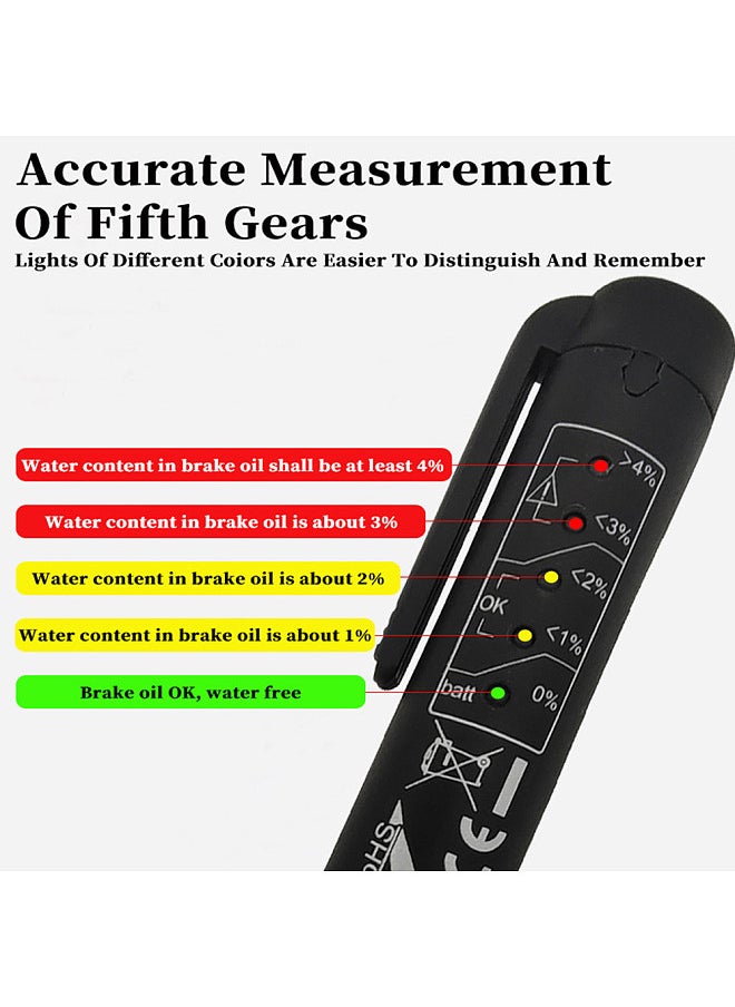 Generic Portable Auto Brake Fluid Tester Car BrakeLiquid Digital Test Pen Accurate Oil Quality Check Pen Brake Oil Detector  - Image 4