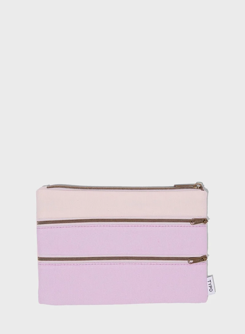 Typo Double Campus Pencil Case